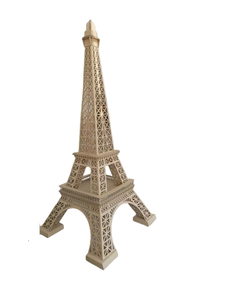 坑纸巴黎埃菲尔铁塔